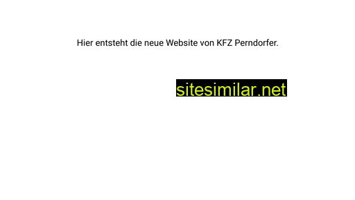 kfz-perndorfer.at alternative sites