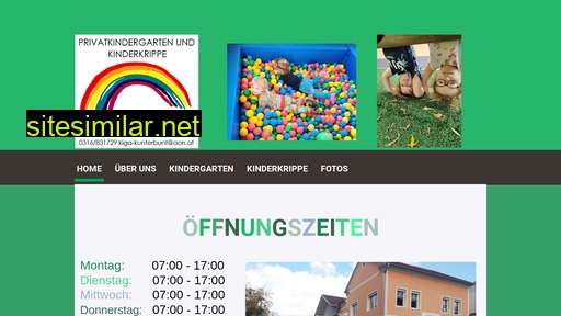 kindergarten-kunterbunt.at alternative sites
