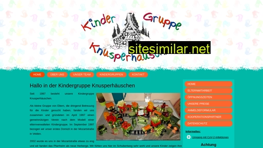 kindergruppe-knusperhaeuschen.at alternative sites