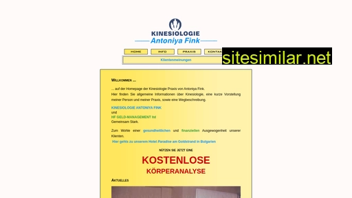 kinesiologiefink.at alternative sites