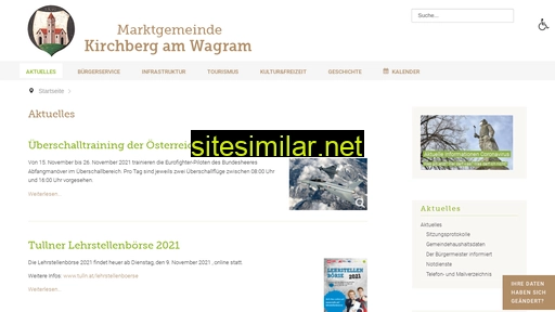 kirchberg-wagram.at alternative sites