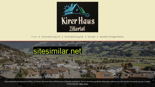 kirerhaus-fuegen.at alternative sites