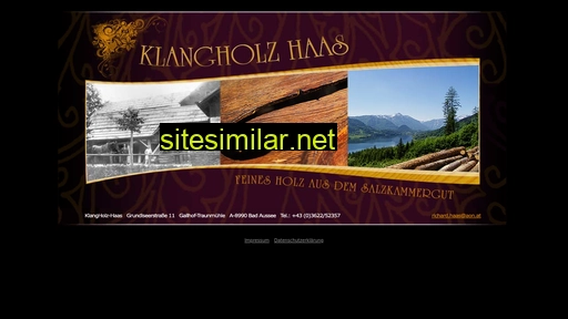 klangholz.at alternative sites