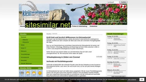 kleinwalsertal-aktuell.at alternative sites