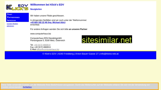 klicks-edv.at alternative sites