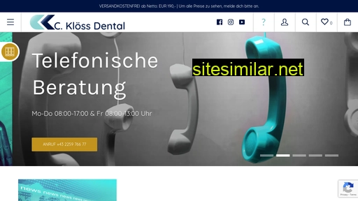 kloess-dental.at alternative sites