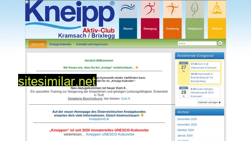 Kneipp-ac similar sites