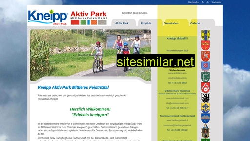 kneipp-aktiv-park.at alternative sites