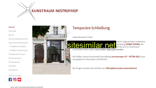 Kunstraum-nestroyhof similar sites