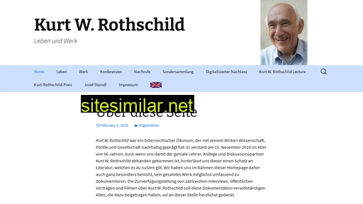 Kurt-rothschild similar sites