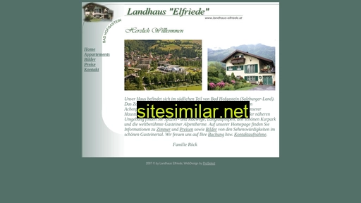 Landhaus-elfriede similar sites