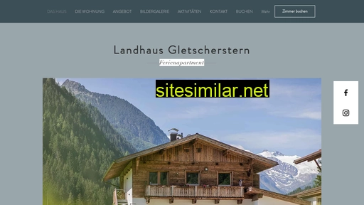 landhaus-gletscherstern.at alternative sites