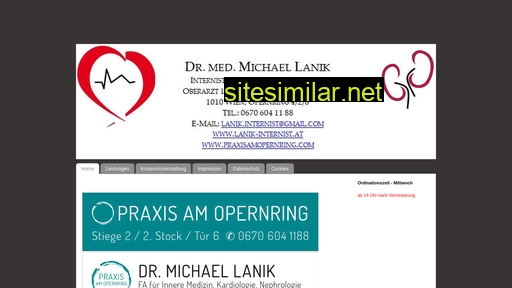 lanik-internist.at alternative sites