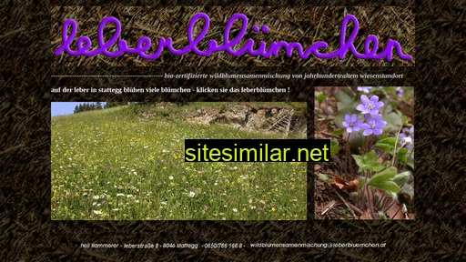 leberbluemchen.at alternative sites