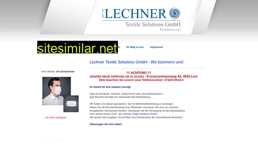 lechner-textil.at alternative sites