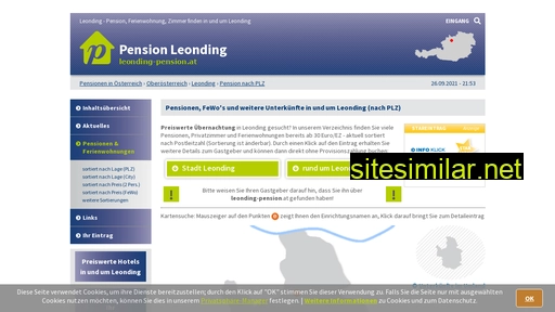 leonding-pension.at alternative sites