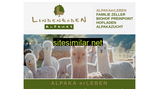 lindenboden-alpakas.at alternative sites