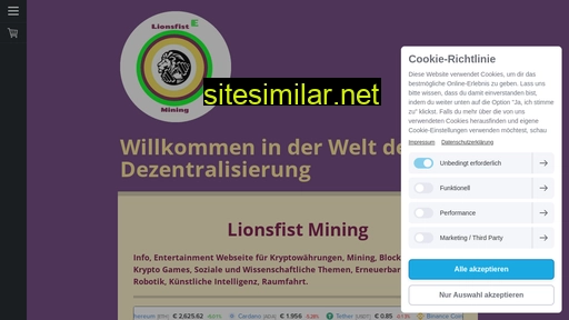 lionsfist-mining.at alternative sites
