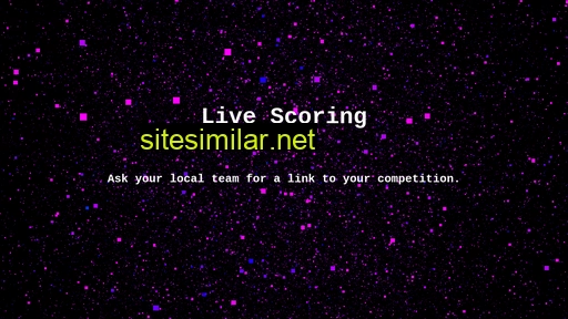 Live-scoring similar sites