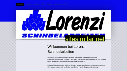lorenzi-schindelarbeiten.at alternative sites