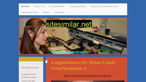 lungenfacharzt-liendl.at alternative sites