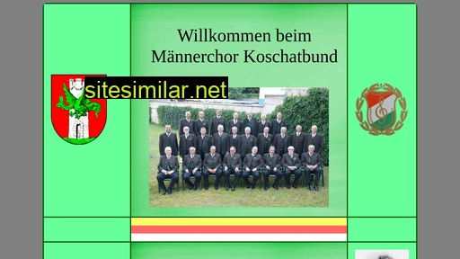 Maennerchorkoschatbund similar sites