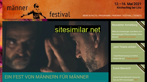 maennerfestival.at alternative sites