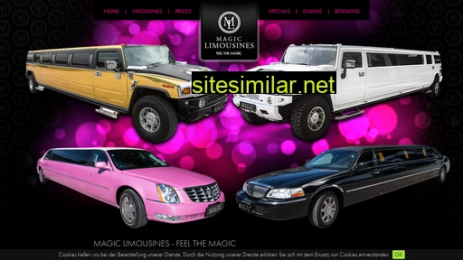 magic-limousines.at alternative sites