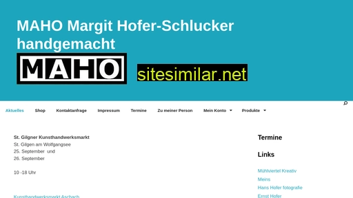 margit-hofer.at alternative sites