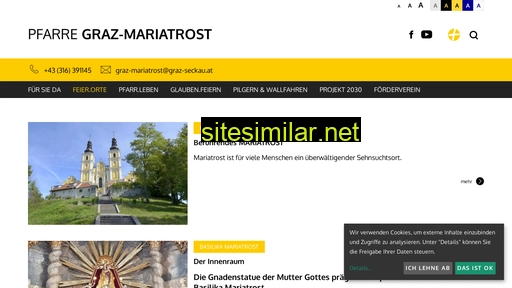 mariatrost.graz-seckau.at alternative sites