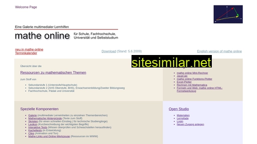 Mathe-online similar sites