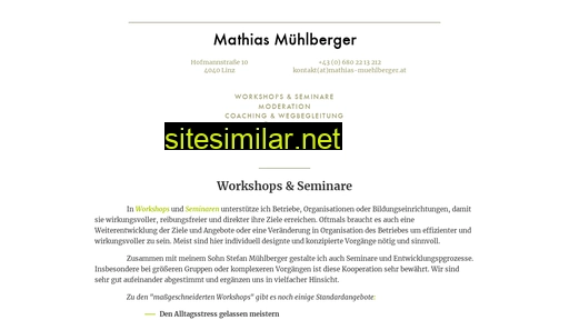 mathias-muehlberger.at alternative sites