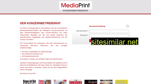 mediaprint-konzernbetriebsrat.at alternative sites