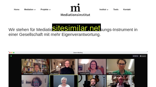 mediationsinstitut.at alternative sites