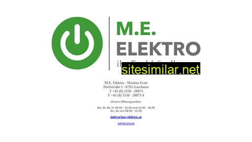 me-elektro.at alternative sites