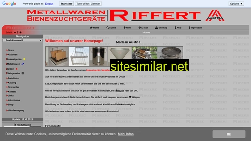 Metallwaren-riffert similar sites