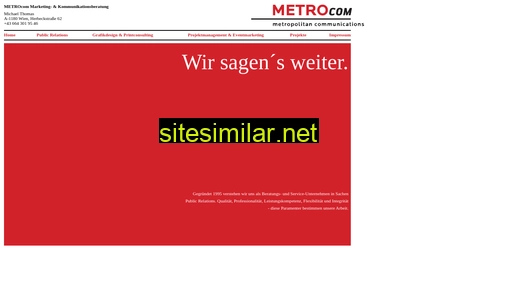 Metrocom similar sites