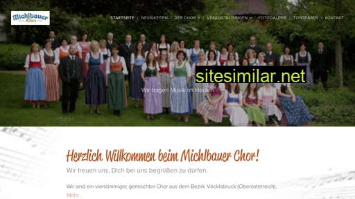 michlbauerchor.at alternative sites