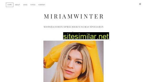 Miriamwinter similar sites