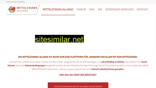 mittelstand.senat.at alternative sites