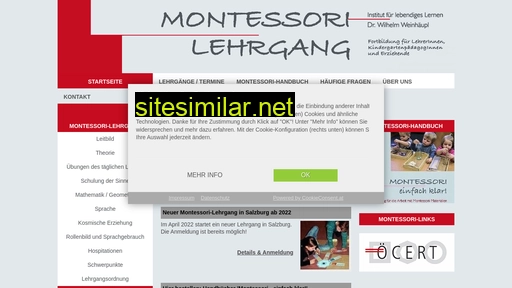 montessoriausbildung.at alternative sites
