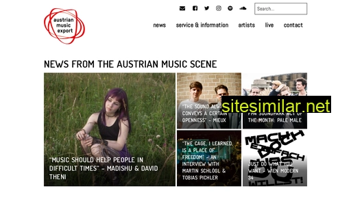 musicexport.at alternative sites