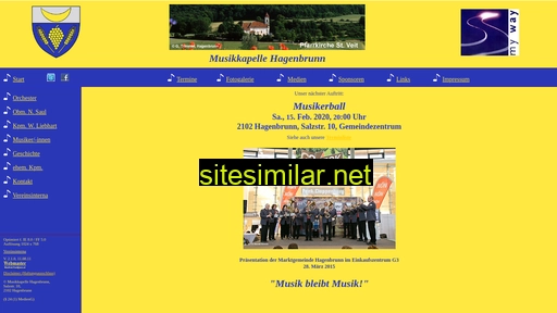 musikkapelle-hagenbrunn.at alternative sites