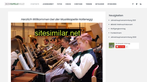 musikkapelle-hollenegg.at alternative sites