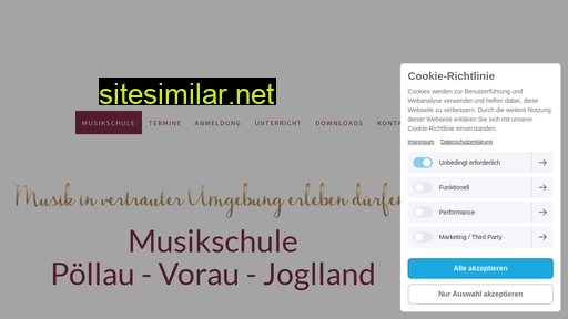musikschule-poellau.at alternative sites