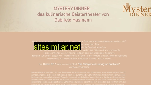 Mystery-dinner similar sites