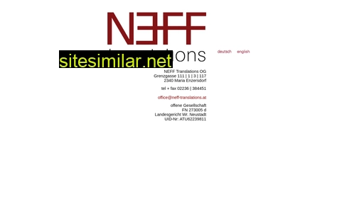 neff-translations.at alternative sites