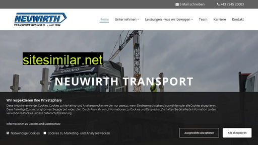 neuwirth-transporte.at alternative sites