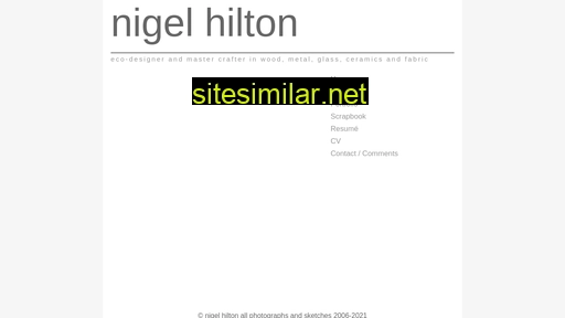 Nigelhilton similar sites