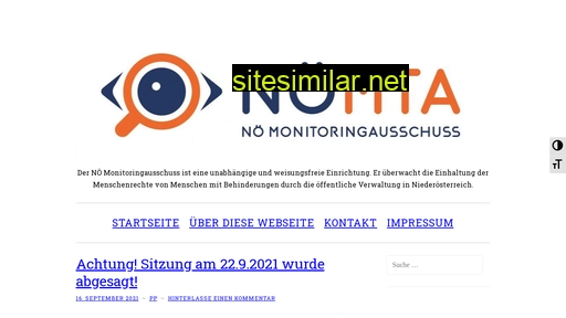 noe-monitoringausschuss.at alternative sites